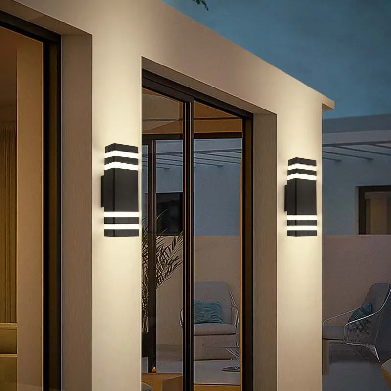 Outdoor Wall Light, IP65 Rated, Up & Down Lighting, Wall Mounted 2