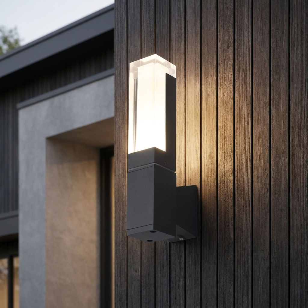 Outdoor Wall Light with Motion Sensor - Waterproof & Adjustable Brightness 0