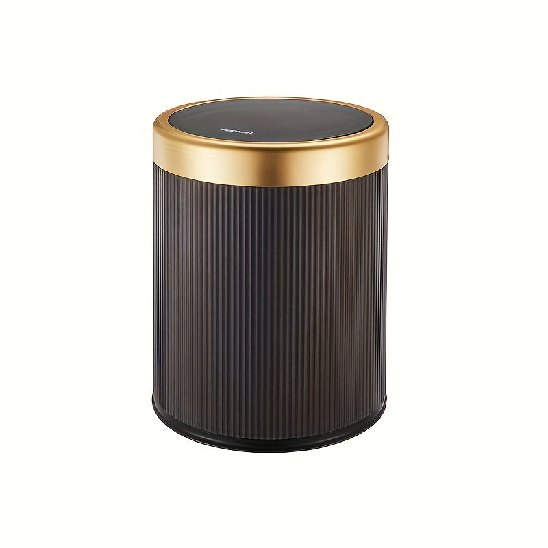 Oval Kitchen Trash Can - Elegant Design with Odour-Sealing Features 7