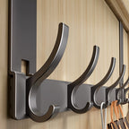 Over Door Hook Rack - Space-Saving Coat Storage for Home Organization 1