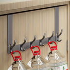 Over Door Hook Rack - Space-Saving Coat Storage for Home Organization 4
