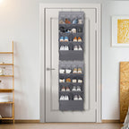 Over Door Shoe Organizer - Space-Saving Multi-Pocket Shoe Storage 6