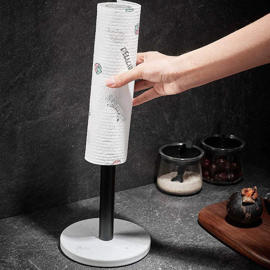 Paper Towel Holder - Stable, Slim Design for Standard & Jumbo Rolls 3