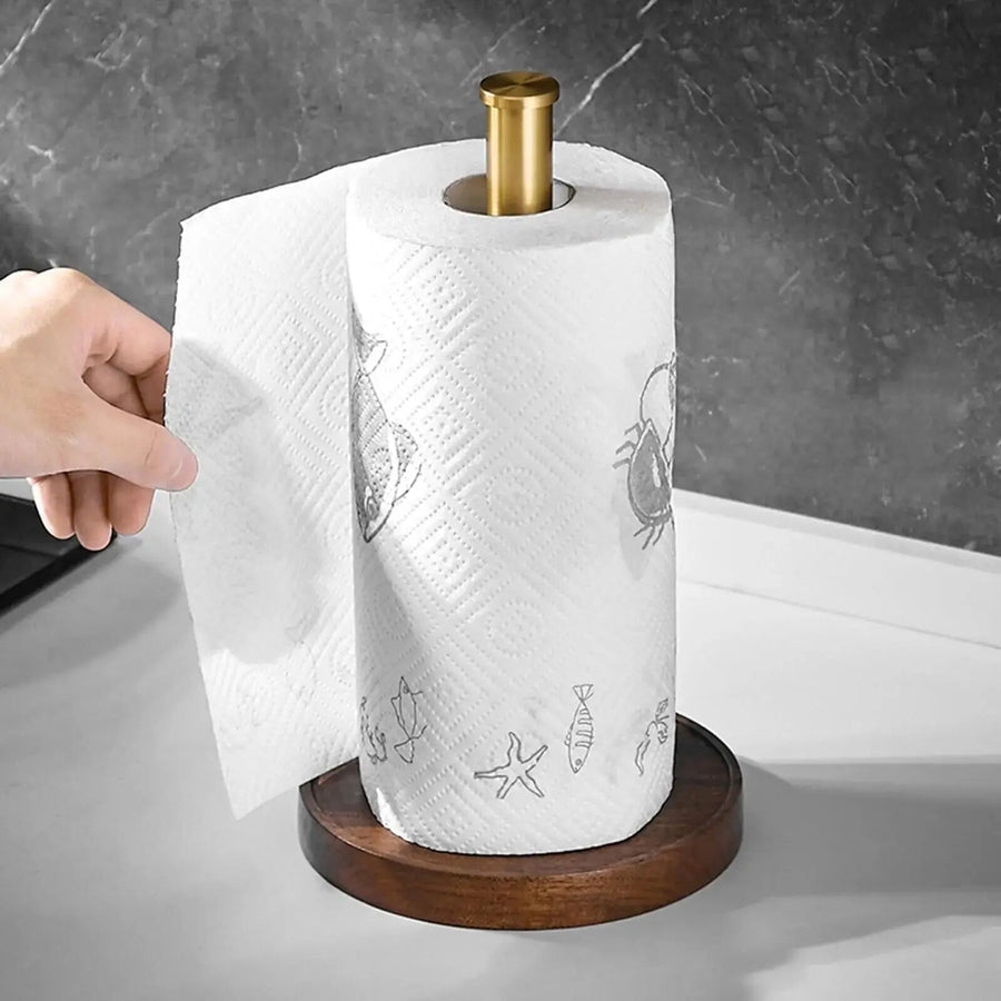 Paper Towel Holder - Stable, Slim Design for Standard & Jumbo Rolls 6