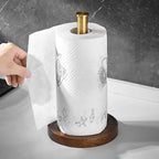 Paper Towel Holder - Stable, Slim Design for Standard & Jumbo Rolls 6