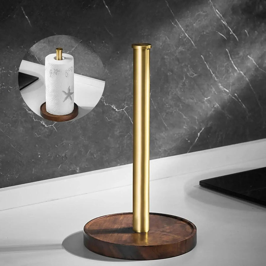Paper Towel Holder - Stable, Slim Design for Standard & Jumbo Rolls 7