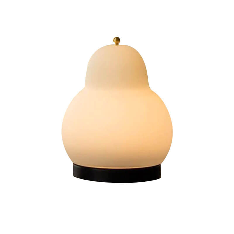 Pear Shape LED Rechargeable Touch Table Lamp - Ideal Bedside or Desk Lighting 6