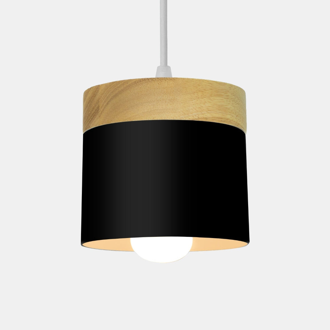 Pendant Light - Modern Kitchen Pendant Lighting with Rustic Wood 10