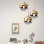 Pendant Light - Unique Frosted Balloon Design for Cozy Spaces 0