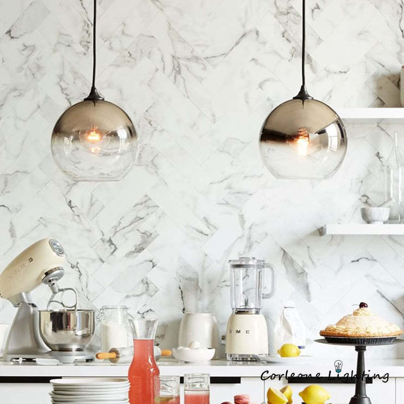 Pendant Light - Unique Frosted Balloon Design for Cozy Spaces 2