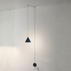 Pendant Light Black Metal E27 Socket 90 to 260V Cord Mounted 7