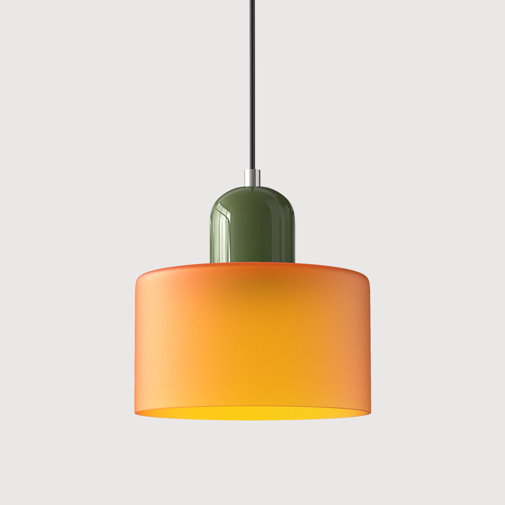Pendant Light Glass E27 Bulb Compatible Adjustable Cord Ceiling Lamp 29