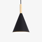 Pendant Light Metal Wood Accent E27 LED Hardwired 90 to 260V, Stylish Kitchen Lighting 1