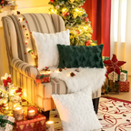 Plush Christmas Tree Pillowcase - Soft, Festive Holiday Comfort 2