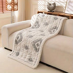 Plush Quilted Sofa Cover with Anti-Slip Backing for Dogs - Soft Microfiber Slipcover for Year-Round Comfort and Protection 8