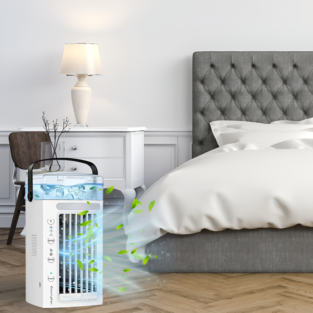 Portable Air Conditioner - Instant Coolness for Home & Outdoor Use 0