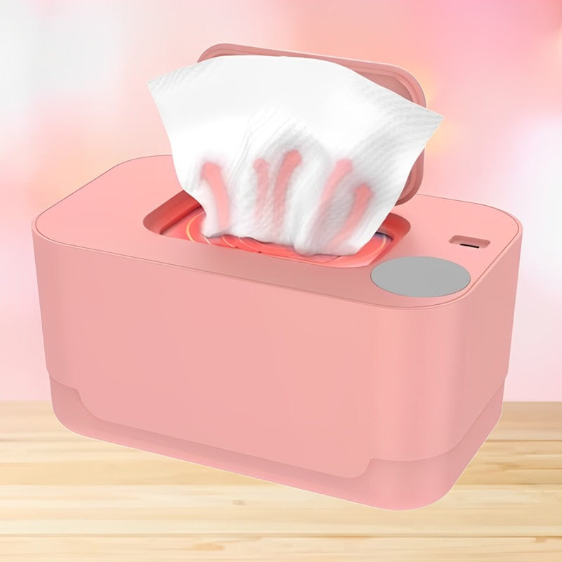 Portable Baby Wipe Warmer - Soothing Moisture & Comfort for Diaper Changes 0