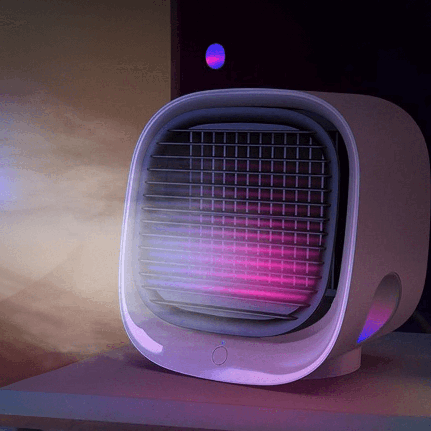 Portable Car Air Conditioner - 3 Speed Cooling & Humidification Device 3