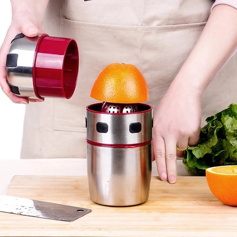 Portable Citrus Juicer - Effortless Lemon & Orange Squeezing Tool 0