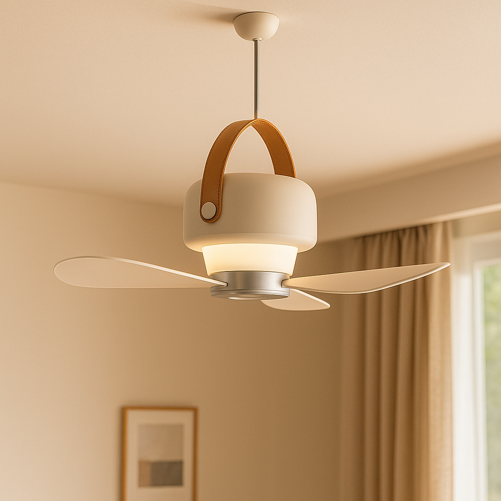 Portable Fan - Battery Operated, Quiet Cooling with Remote Control 0