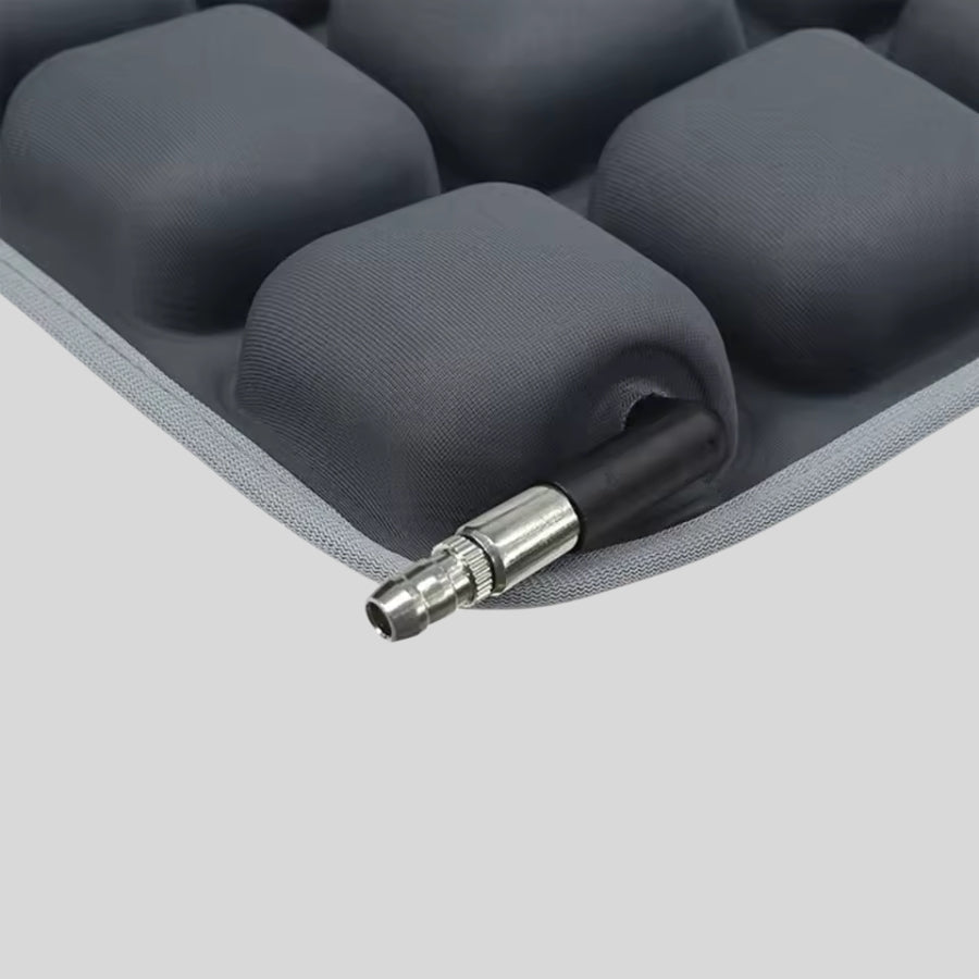 Portable Inflatable Chair Cushion with Ergonomic Air Cell Support – Adjustable Firmness for Travel, Office, and Wheelchair Use 3