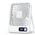 Portable Rechargeable USB Table Fan - 5-Speed Adjustable Cooling 0