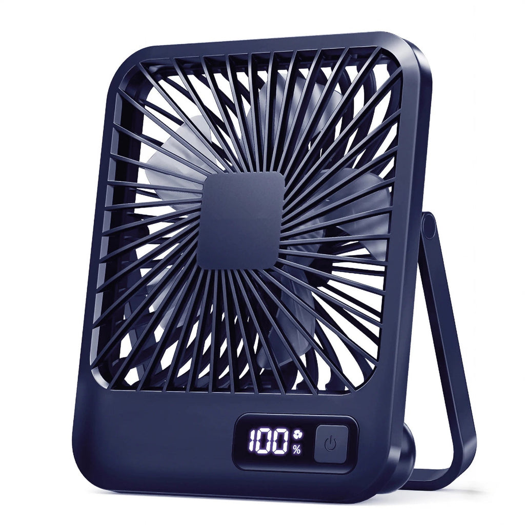 Portable Rechargeable USB Table Fan - 5-Speed Adjustable Cooling 1