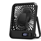 Portable Rechargeable USB Table Fan - 5-Speed Adjustable Cooling 3