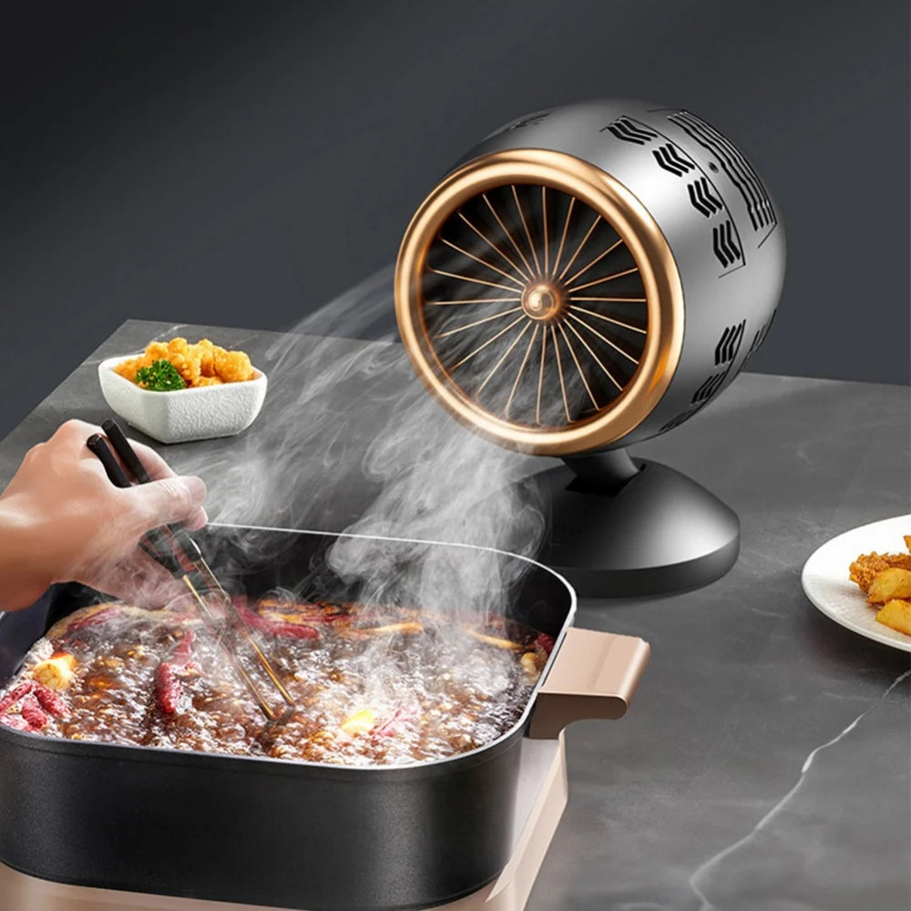 Portable Smoke Extractor - USB Fan with 3 Adjustable Speeds for Cleaner Air 1
