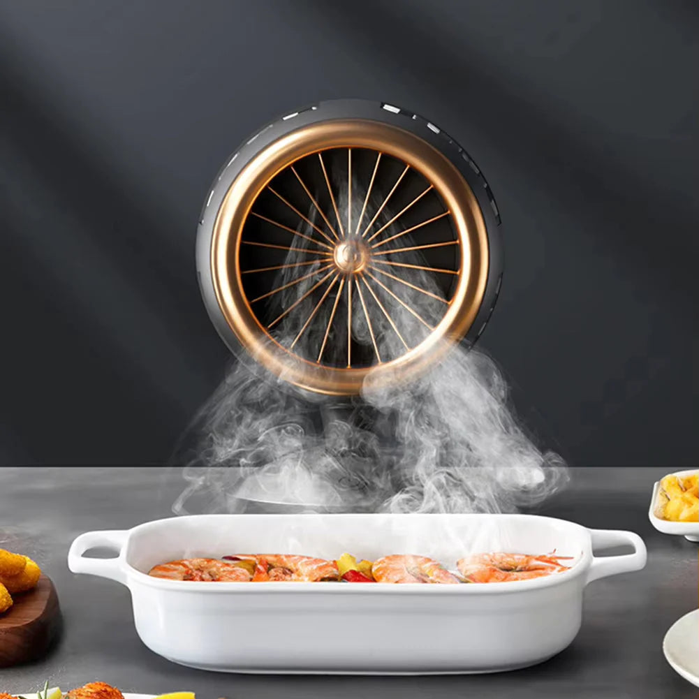 Portable Smoke Extractor - USB Fan with 3 Adjustable Speeds for Cleaner Air 2