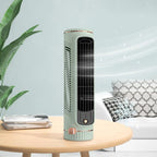 Portable Tower Fan, Bladeless Design, 360° Air Circulation, Battery Operated 1