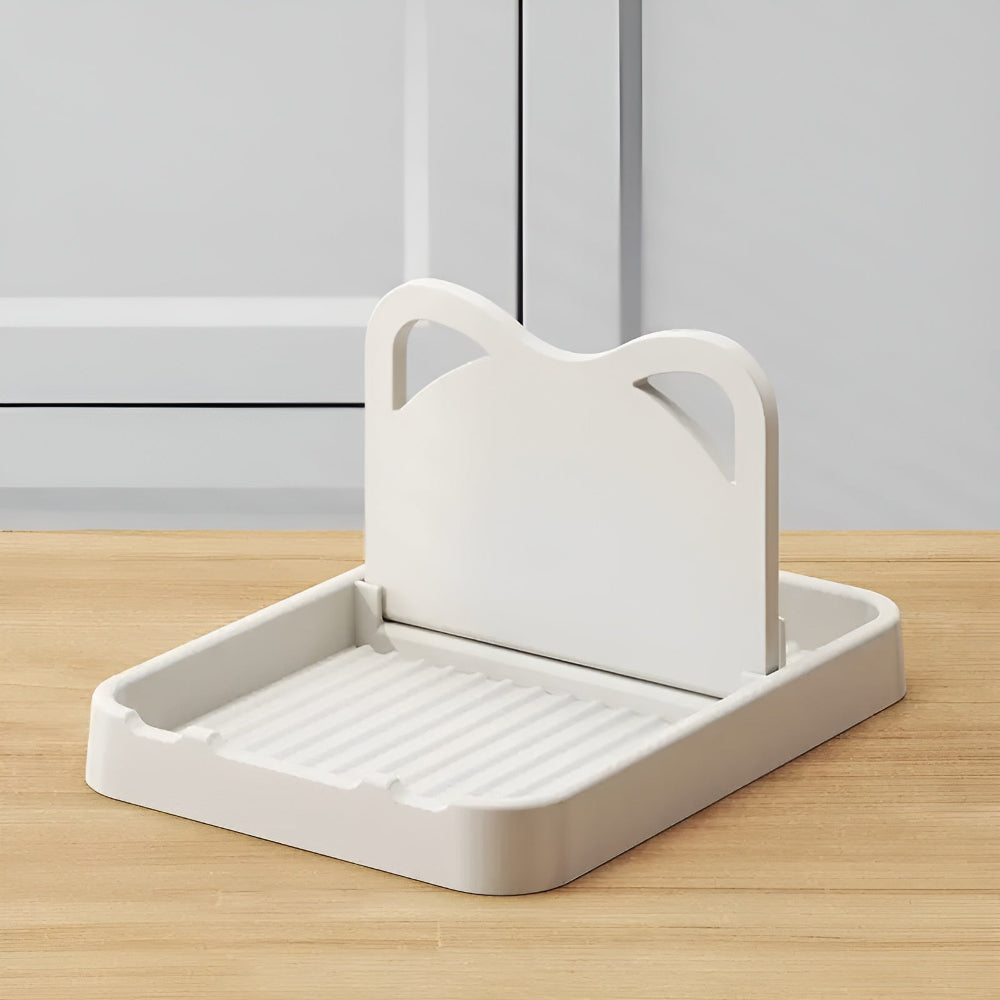 Pot Lid and Utensil Drip Holder - Space-Saving Kitchen Organizer 5