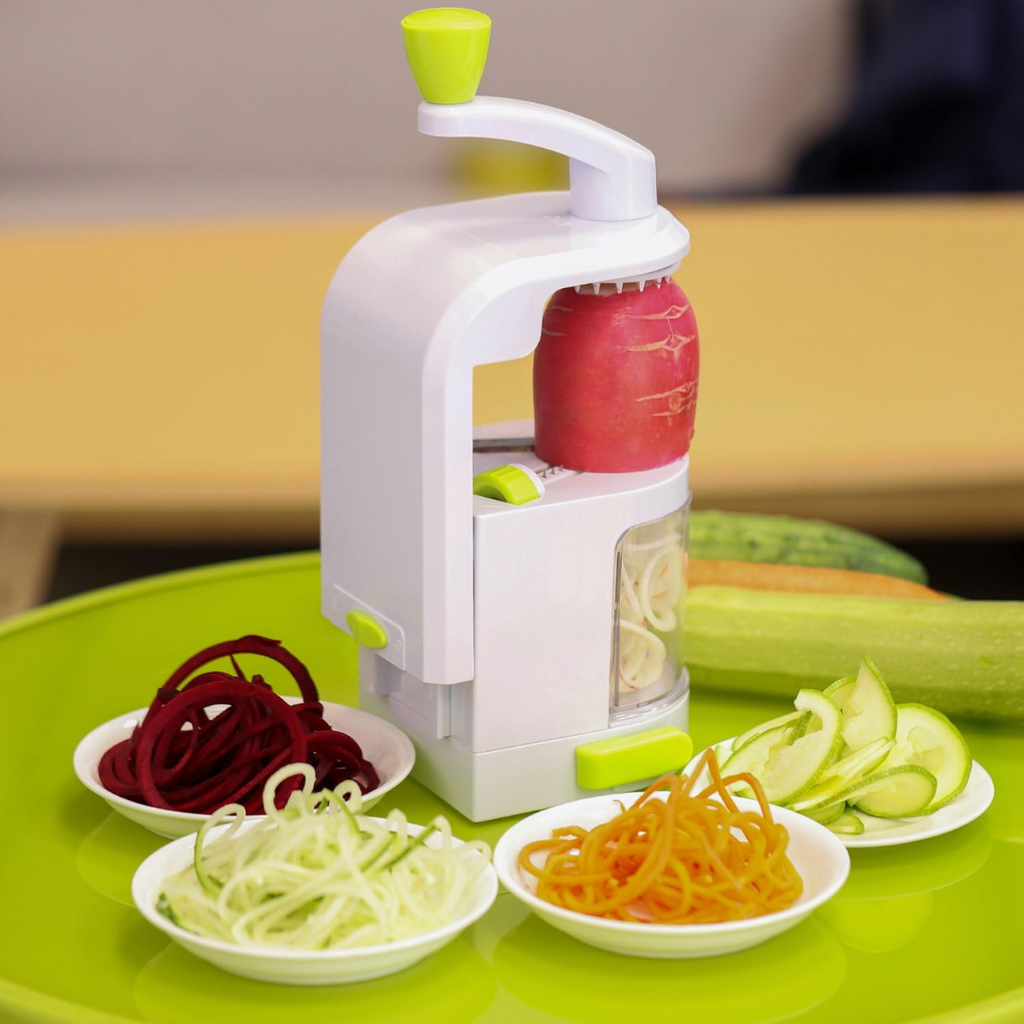 PowerSpiral Vegetable Slicer - 4 Blades for Effortless Spiralizing 7
