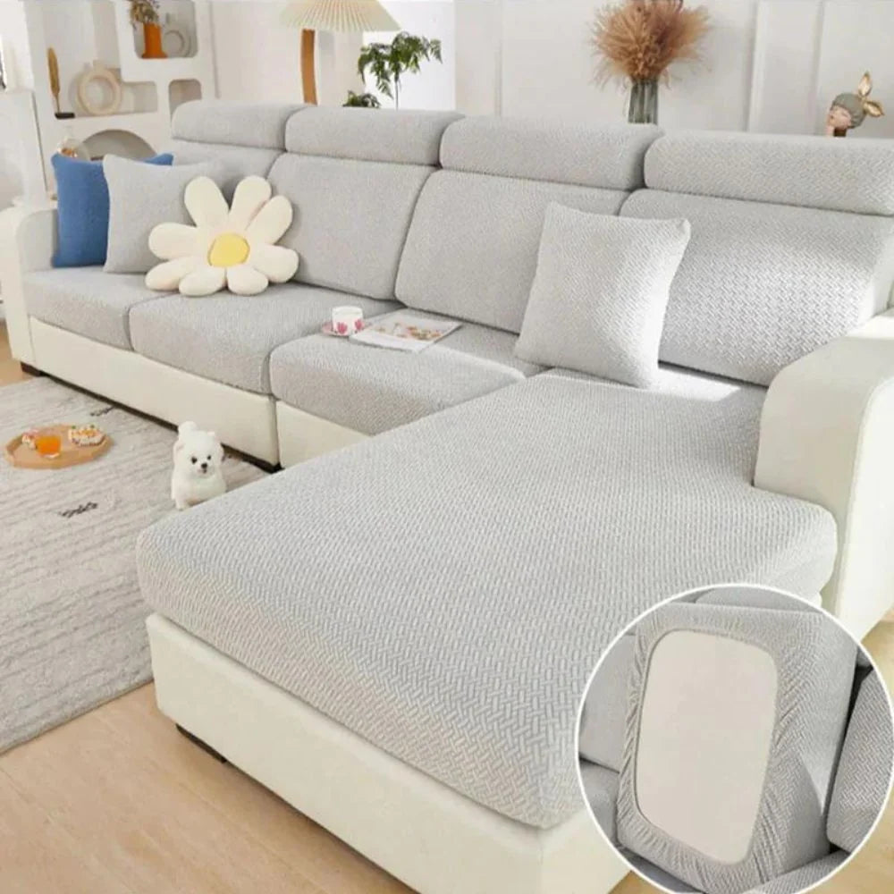 Premium Dog Sofa Cover - Waterproof Couch Cover for Dogs, Stretchy & Machine Washable Sofa Protector Against Pet Hair and Spills 1