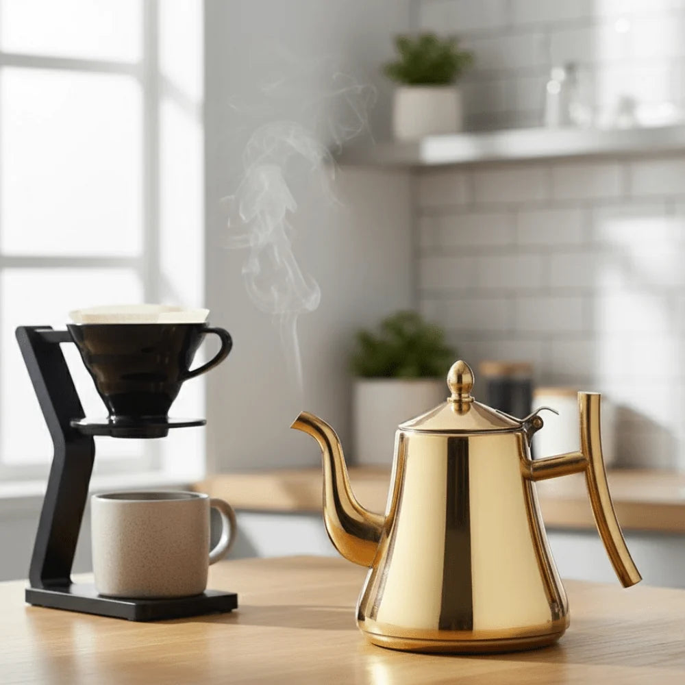 Premium Stainless Steel Electric Kettle with Integrated Filter – Induction Compatible, 1.5L and 2.0L Capacity, Ergonomic Design 0
