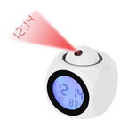 Projection Alarm Clock - Dual Alarm, Clear Time & Temperature Display 0