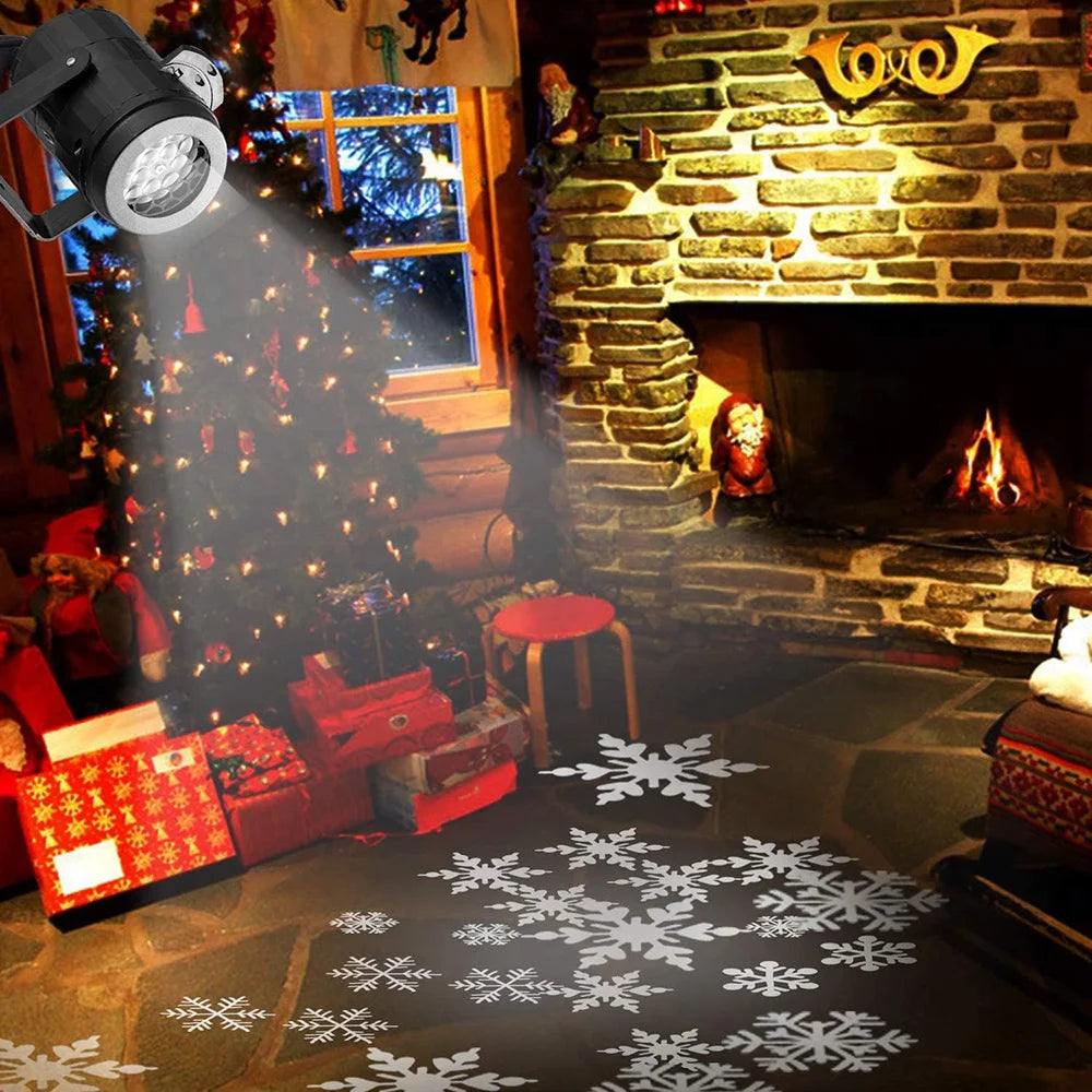 Projector - 200% Larger 3D Snowflake Display for Indoors & Outdoors 2