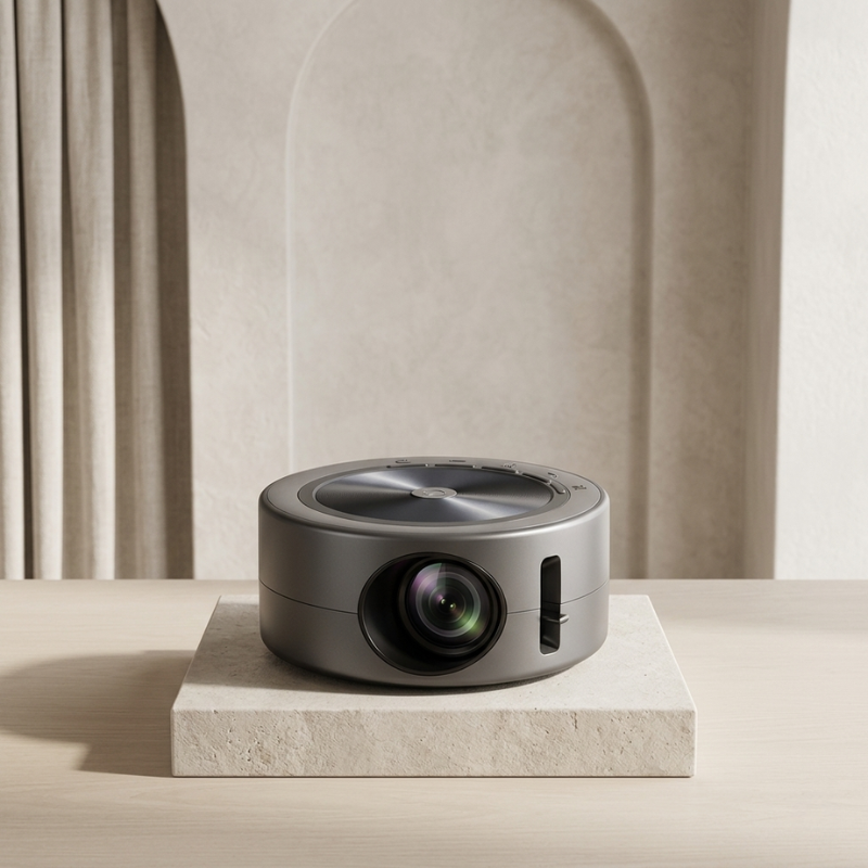 Projector Mini Portable 1080p HD USB Powered Built In Speaker