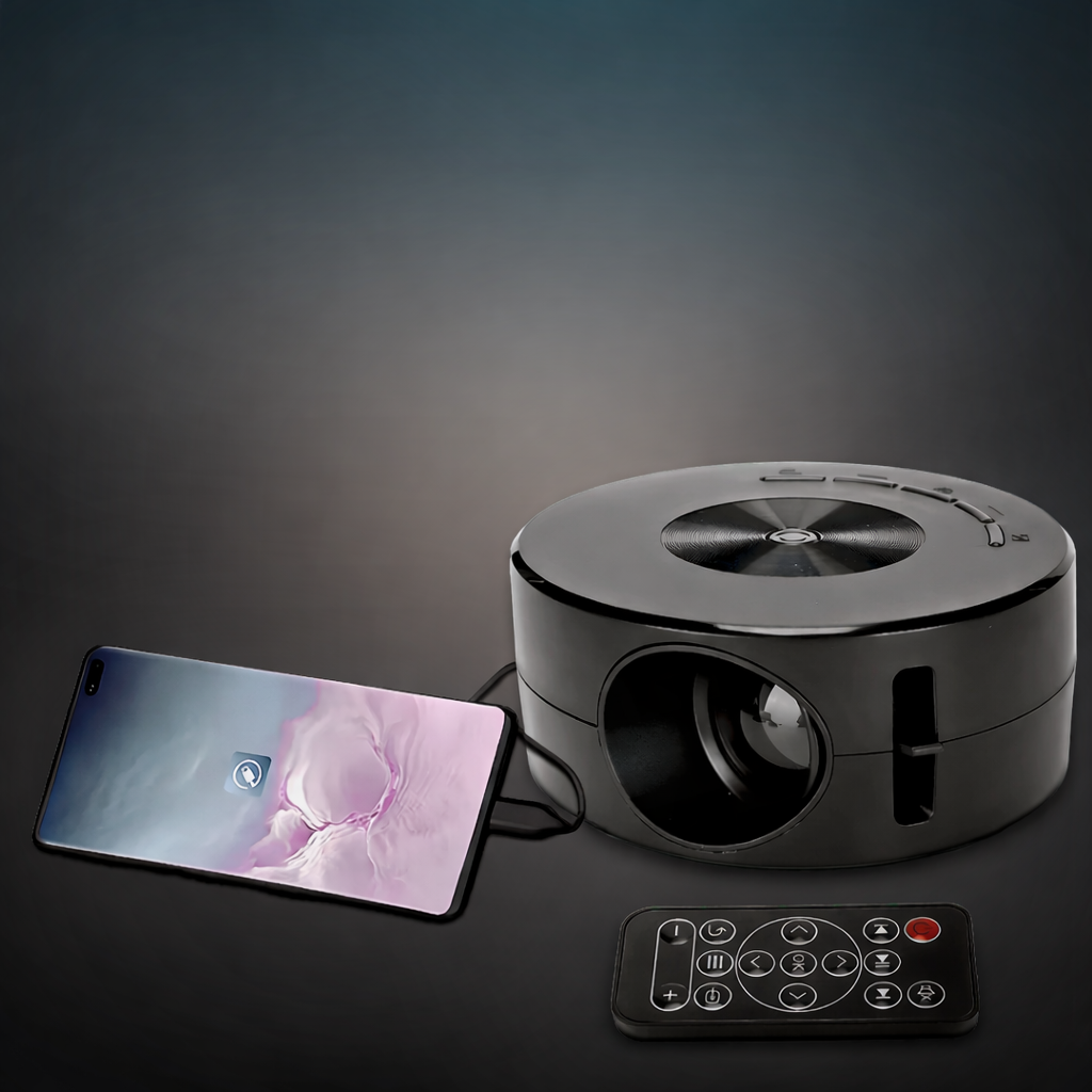 Projector Mini Portable 1080p HD USB Powered Built In Speaker 2