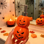 Pumpkin Soap Dispenser - Fun Halloween Decor for Hand Soap & Lotion 1