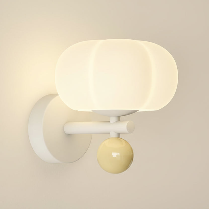 Pumpkin Wall Light - Soft Illumination & Unique Sconce Design 2