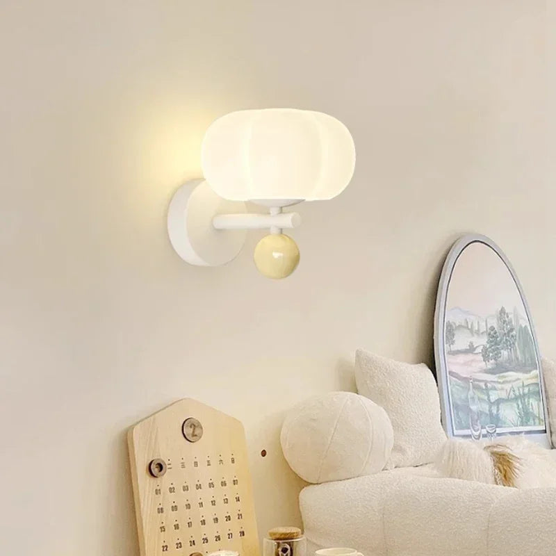 Pumpkin Wall Light - Soft Illumination & Unique Sconce Design 3