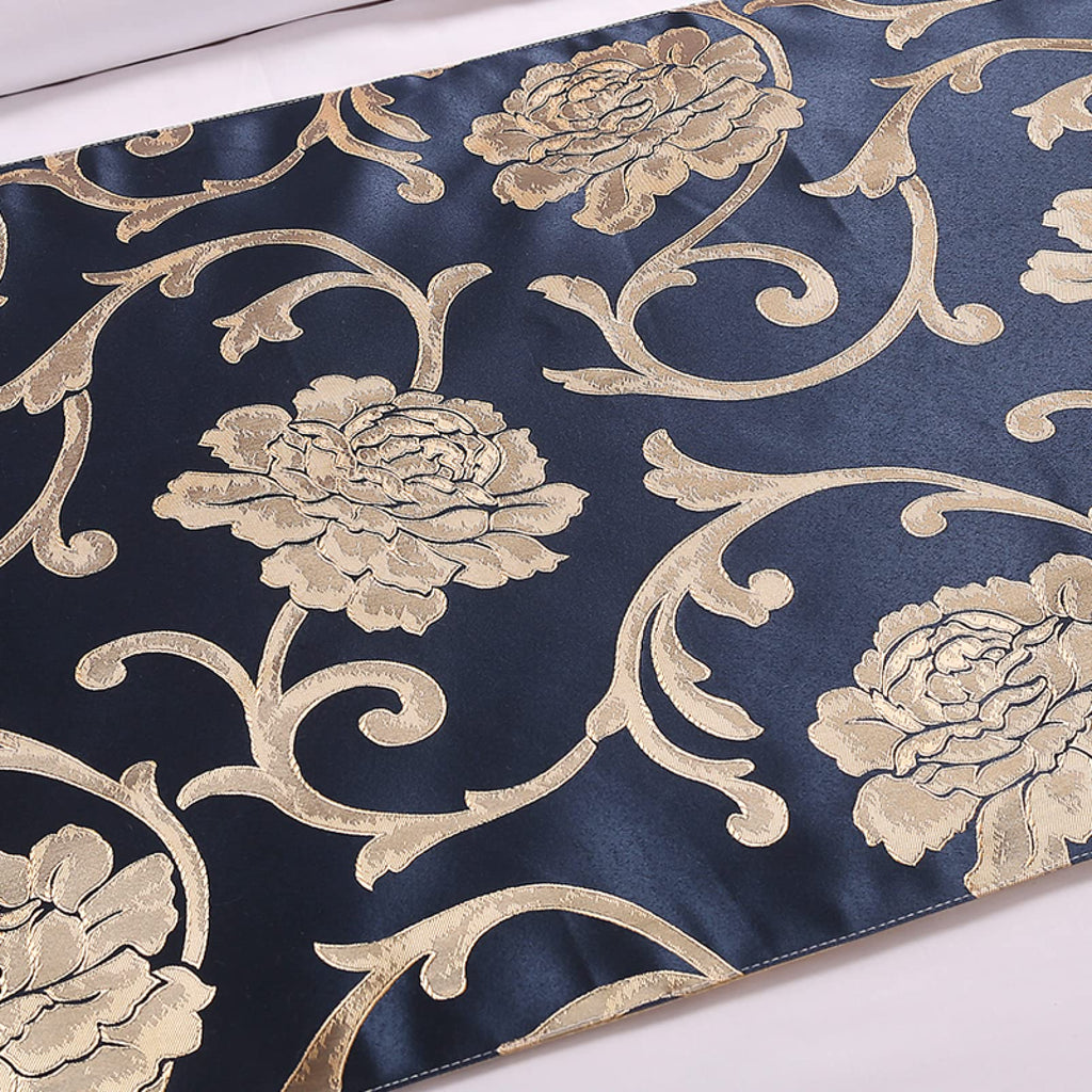 Queen Size Bed Runner in Soft Polyester Cotton Blend – Decorative Bed Scarf for Elegant Bedroom Accent 2