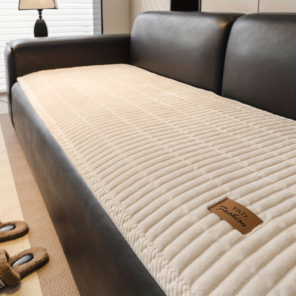 Quilted Couch Cover - Soft Microfiber, Durable Protection for Sofas 0