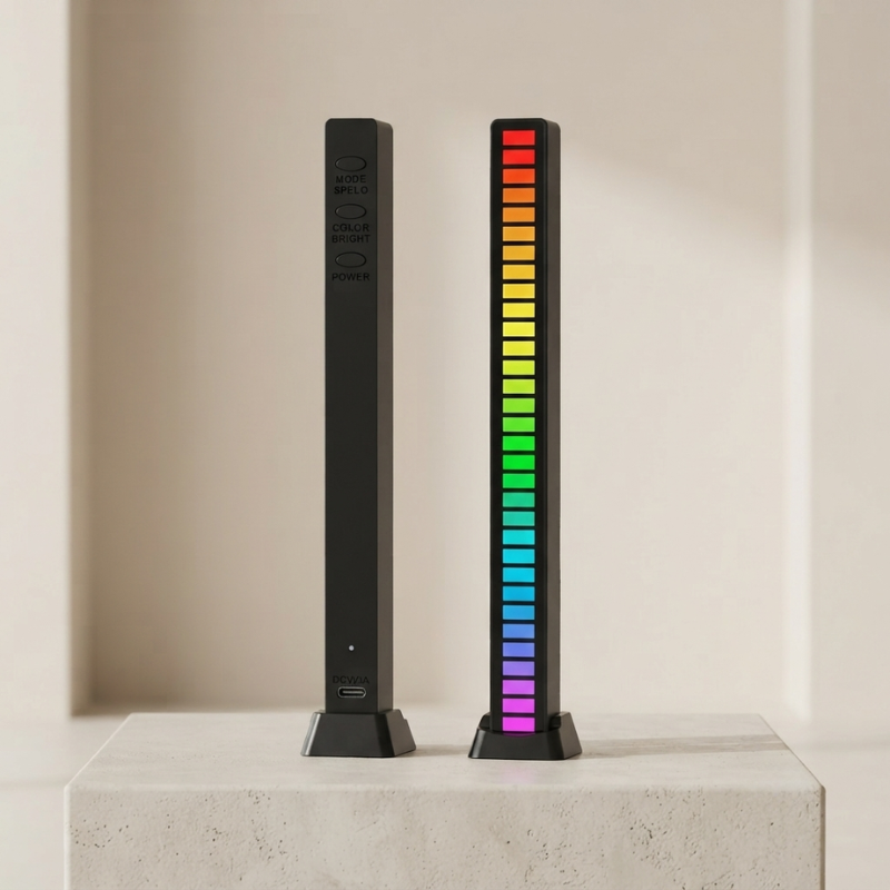 RGB Light Bar Sound Activated LED Ambient Music Sync Lighting 01