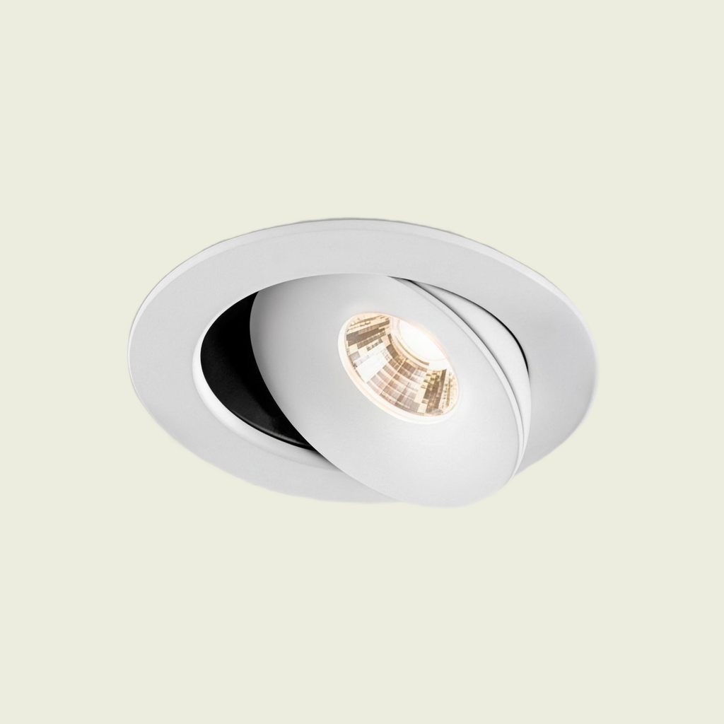 Recessed Can Lights - Adjustable 360° LED Spotlight, High-CRI 5W-12W 0