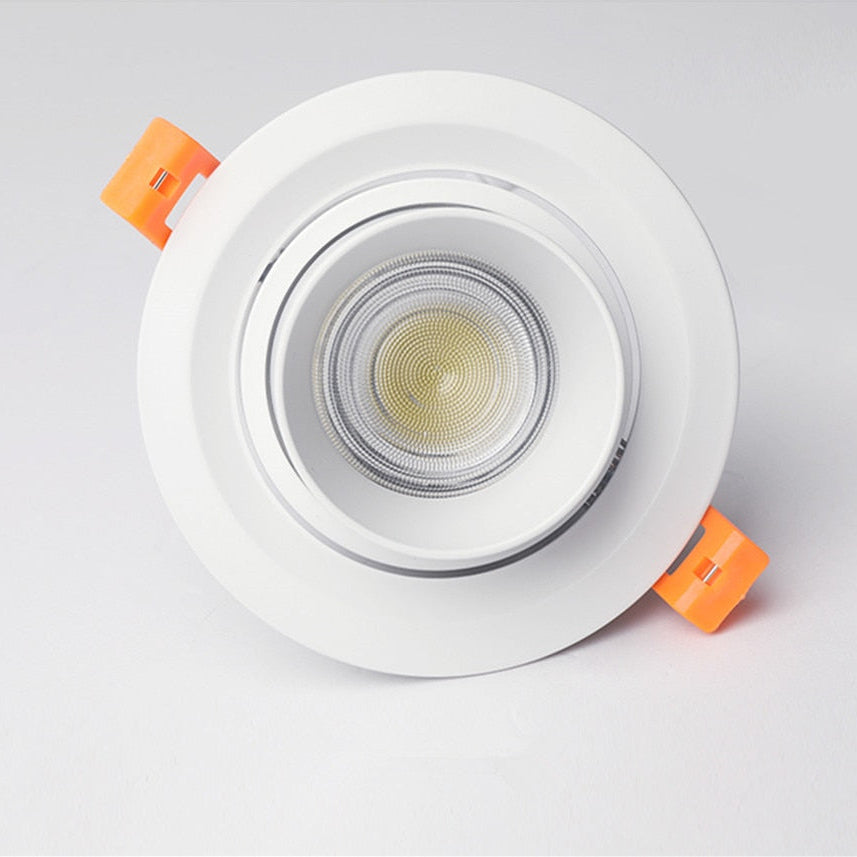 Recessed LED Downlight 5W 10W Dimmable Adjustable Beam Angle 15 45 60 Degrees 4