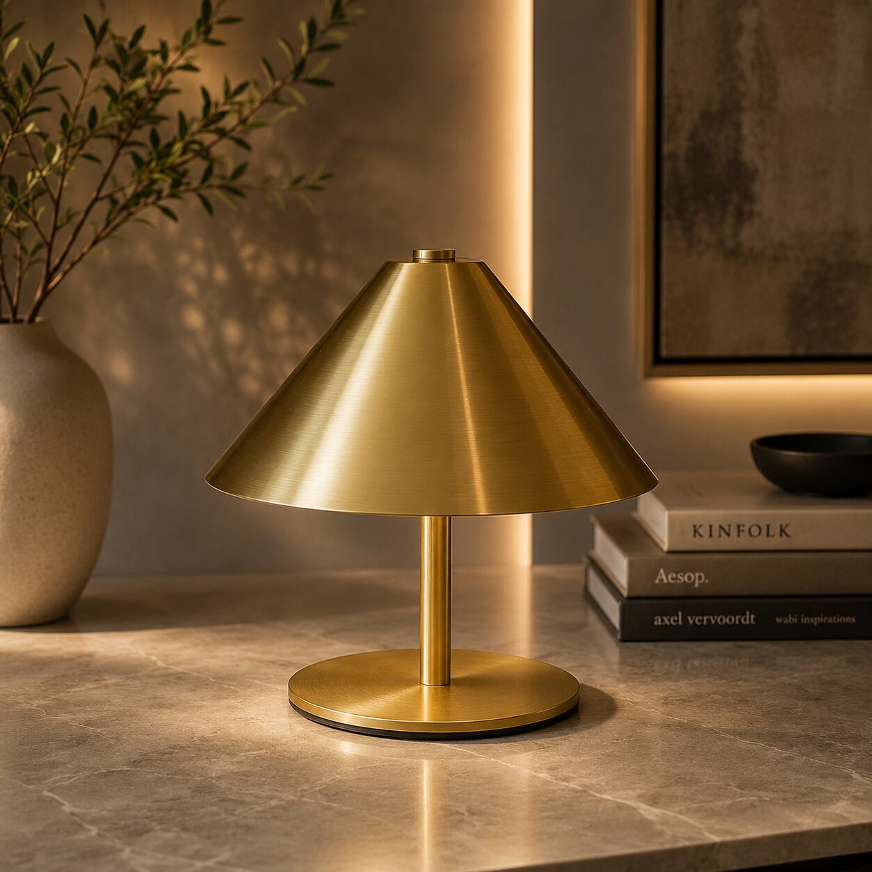 Rechargeable LED Table Lamp - Touch Control & Adjustable Brightness 0