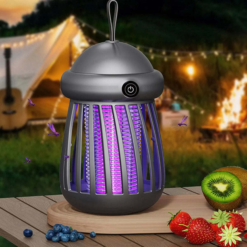 Rechargeable Mosquito Bug Zapper - 395nm UV Light, Silent & Portable 2