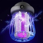 Rechargeable Mosquito Bug Zapper - 395nm UV Light, Silent & Portable 7